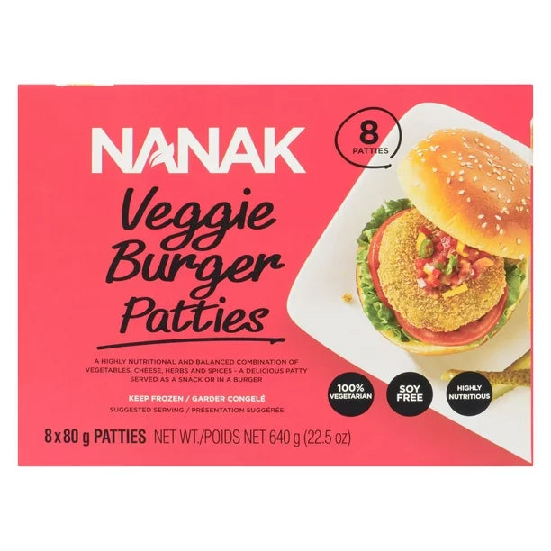 Nanak Veggie Burger patties