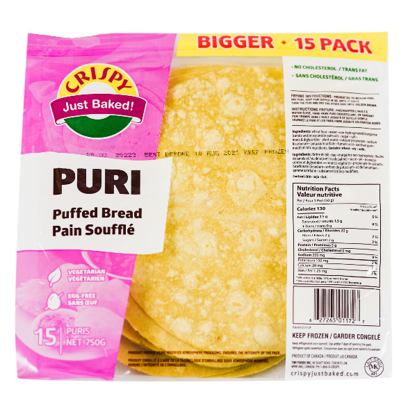 Crispy Frozen Puri