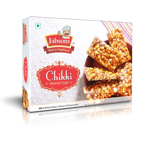 Jabsons Peanut Chikki 400g