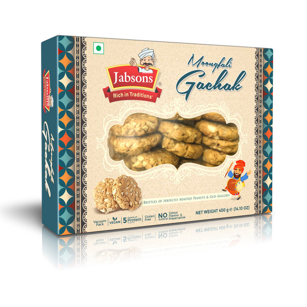 Jabsons Moongfali Gachak 400g