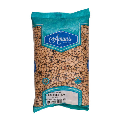 Aman's Black Eyed Beans 2 LB