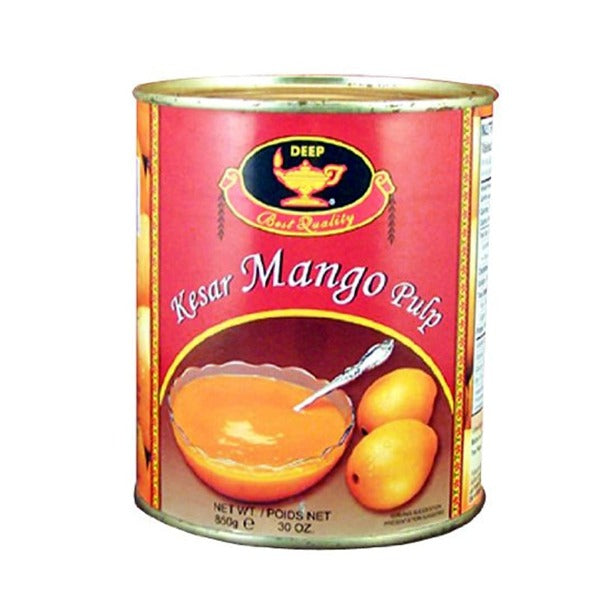 Deep Kesar Mango Pulp can 850g