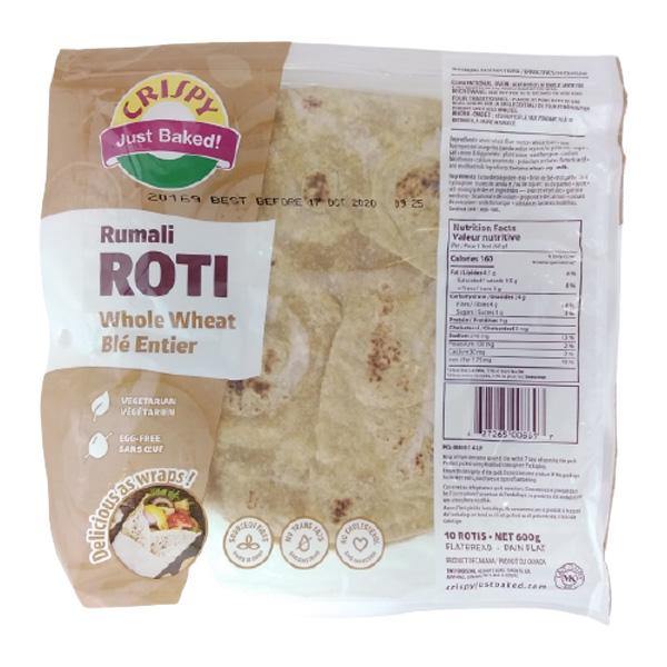 Crispy Whole Wheat Rumali Roti