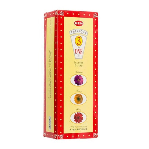 Hem 3 in One Agarbati Box