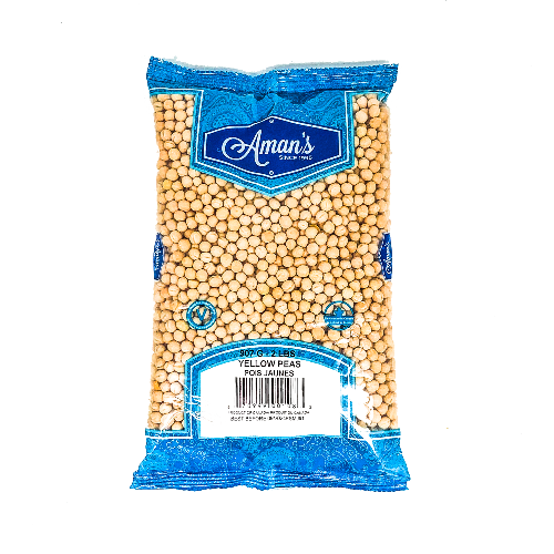Aman's Yellow Peas 2LB