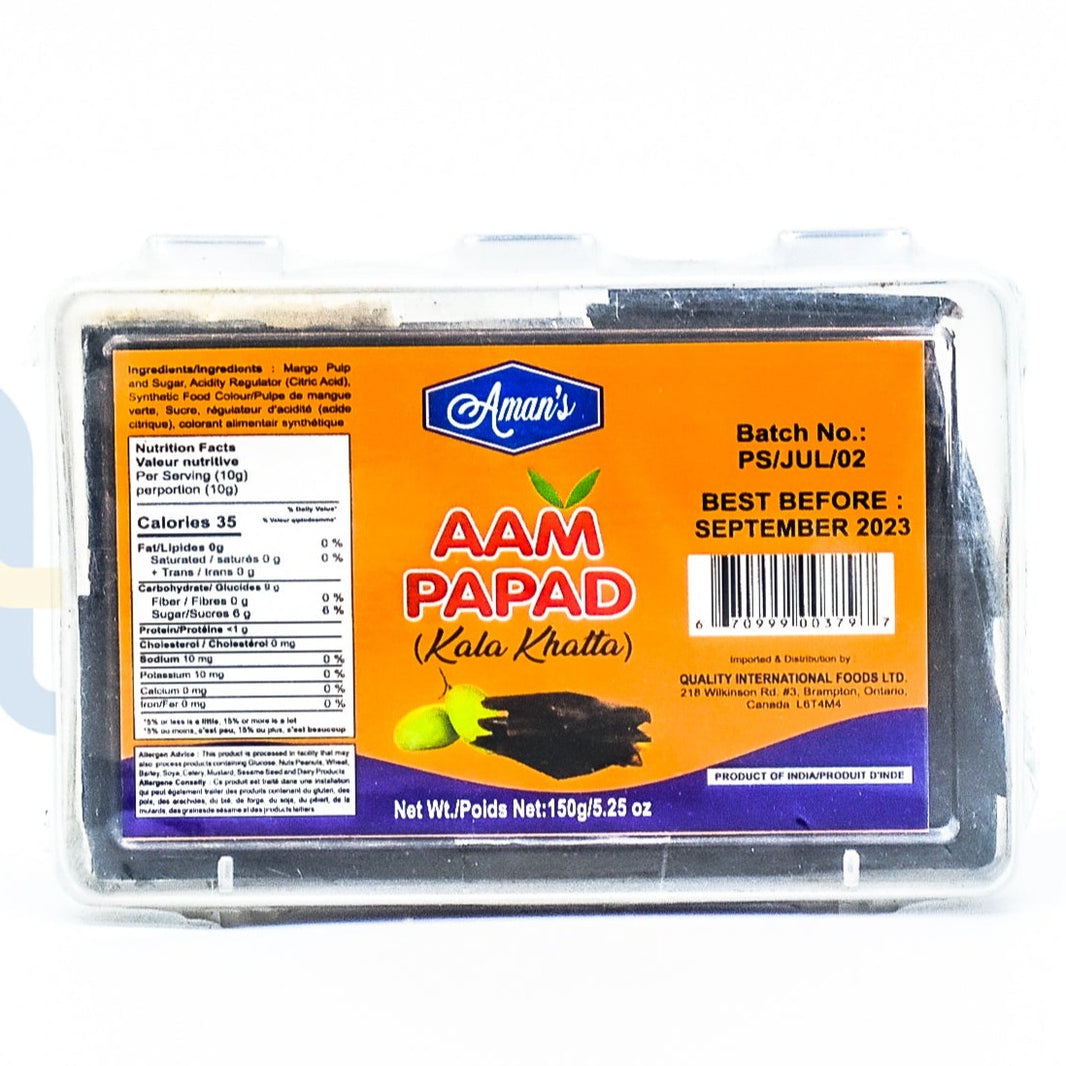 Aman's Aam Papad Kala Khatta