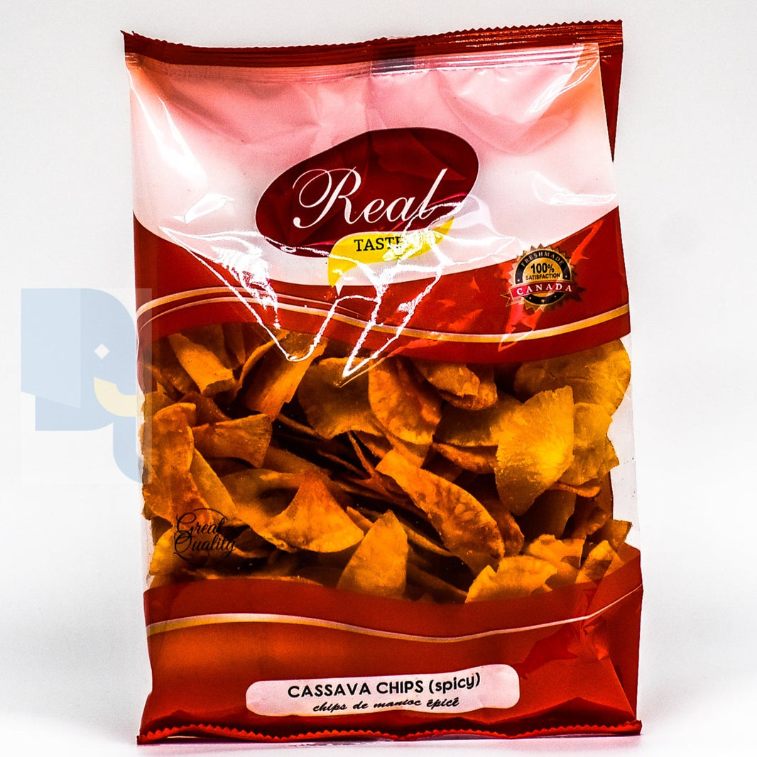 Real Casava Chips Spicy