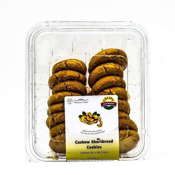 Crispy Cashew Cookies