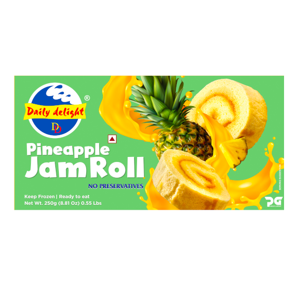 Daily D Pinapple Jam Roll