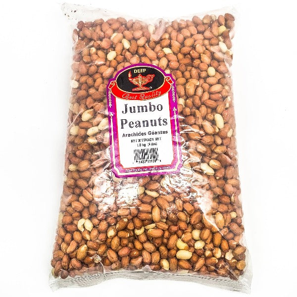 Deep Raw Peanuts Jumbo 4LB