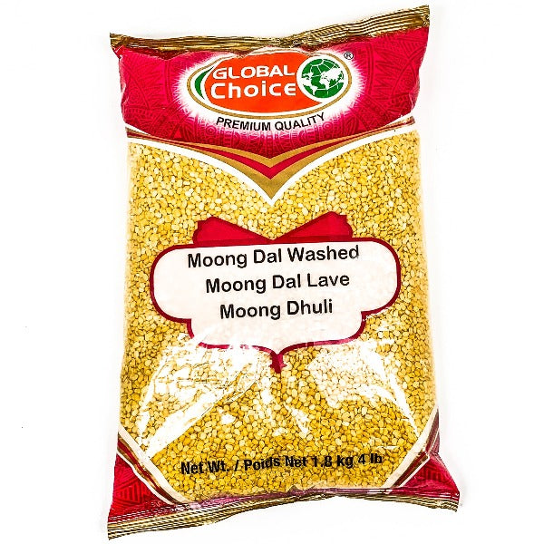 GC Moong Dal Washed 4 LB