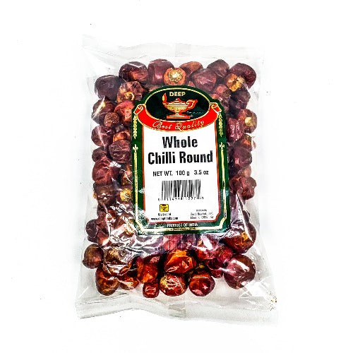Deep Red Chilli Round Whole