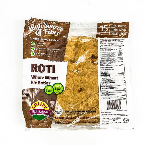 Crispy Whole Wheat Roti