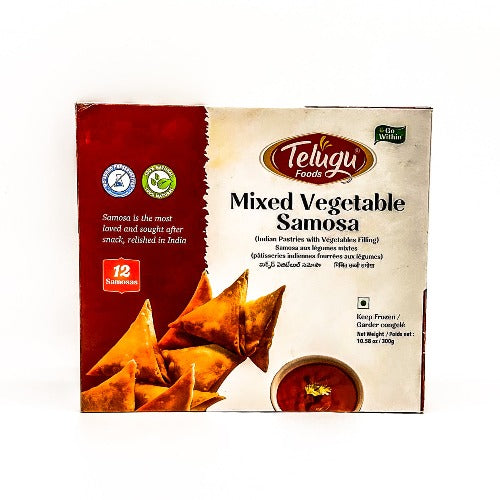 Telugu Mixed Veg Samosa