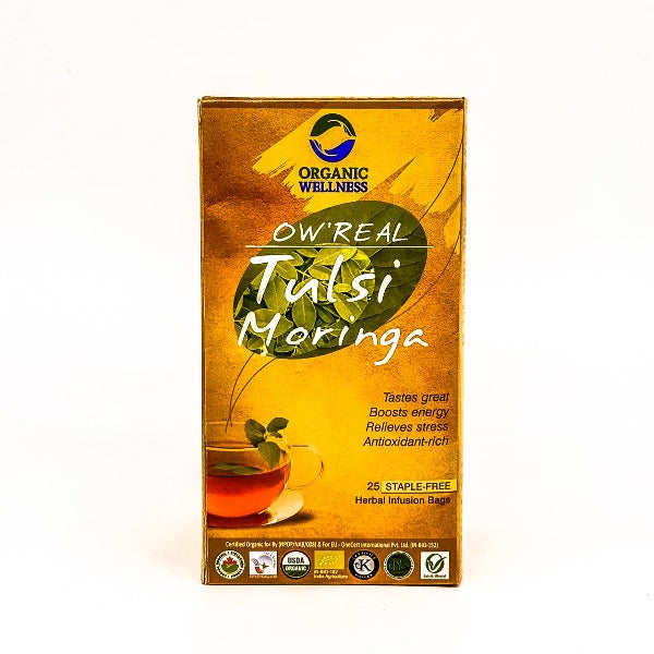 Organic Tulsi Moringa Tea