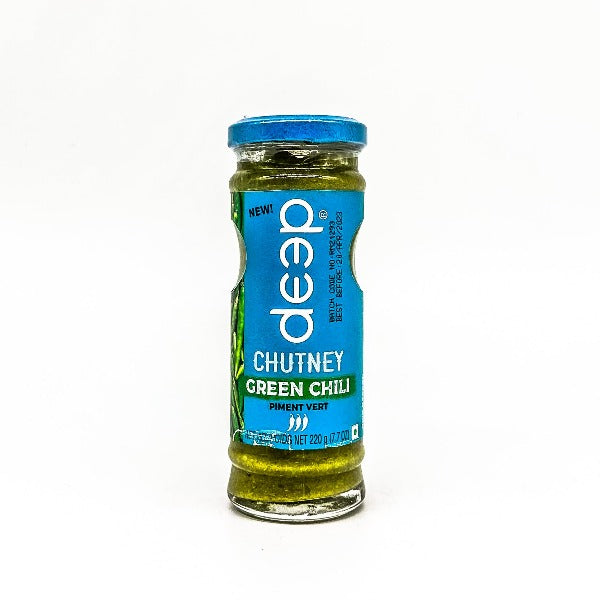 Deep Green Chili Chutney