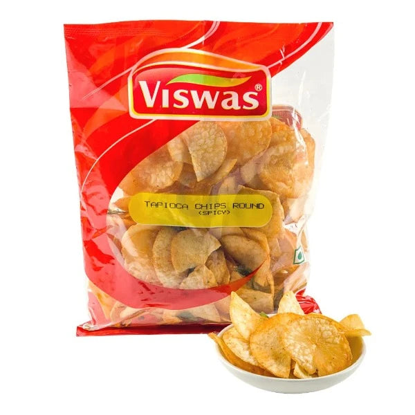 Aswas Spicy Tapioca chips Roun