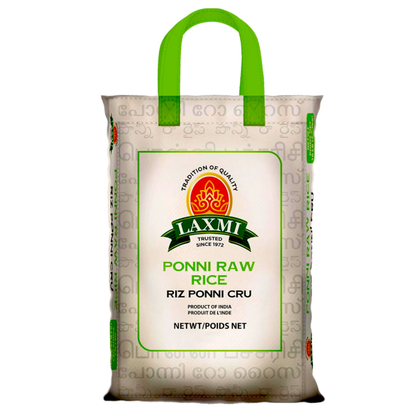 Laxmi Ponni Raw Rice 20 LB