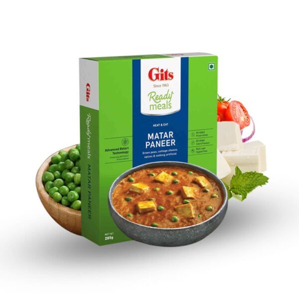 Gits Matar Paneer