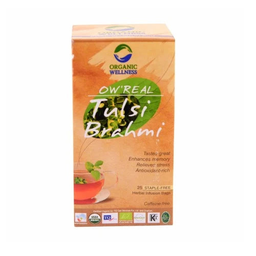 Organic Tulsi Brahmi Tea