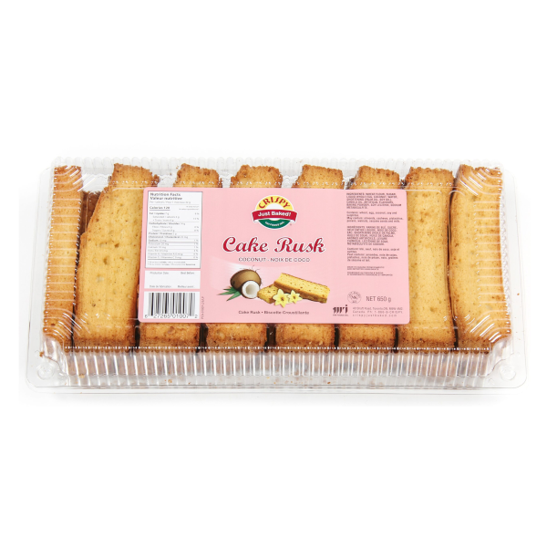 Crispy Coconut Cake Rusk