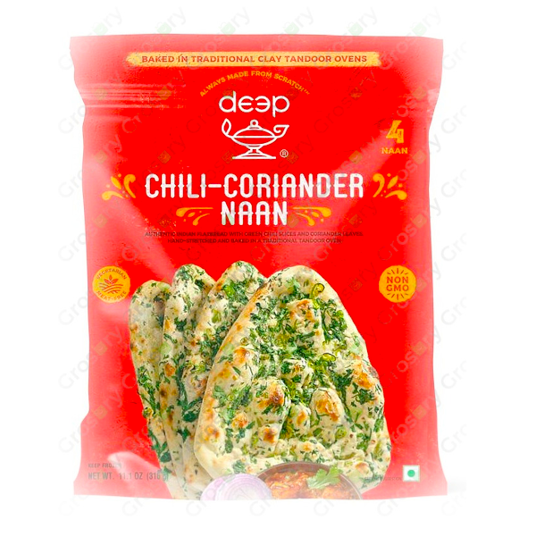Deep Coriander Chilli Naan