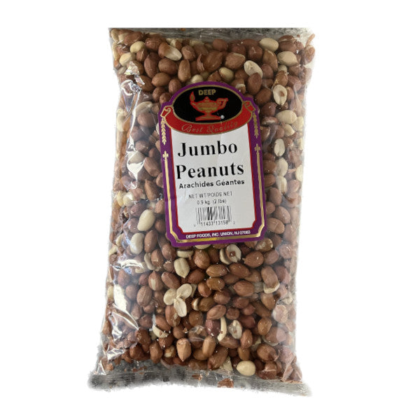 Deep Raw Peanuts Jumbo 2LB