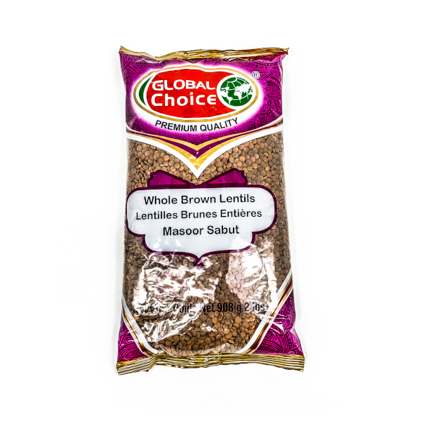 GC Brown Lentills Whole 2 LB