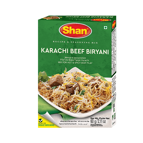 Shan Karachi Beef Biryani
