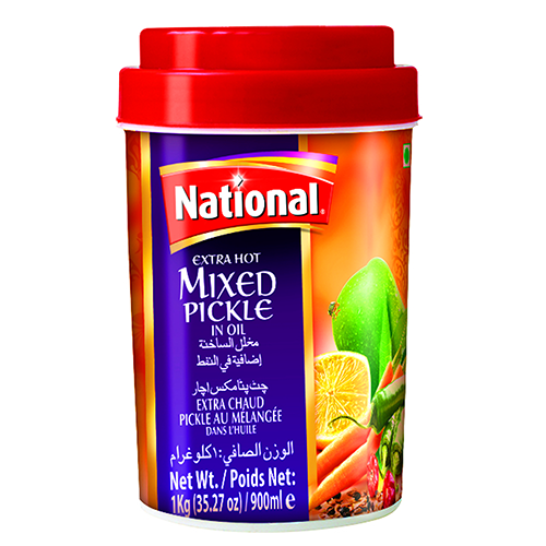 National Ex Hot Mixed Pickle