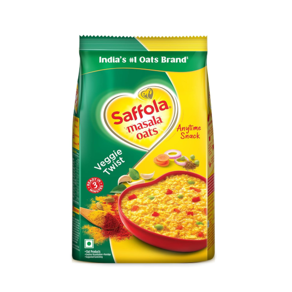 Saffola Veggie Twist Oats 500g