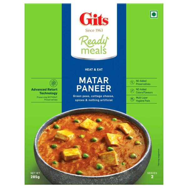 Gits Matar Paneer