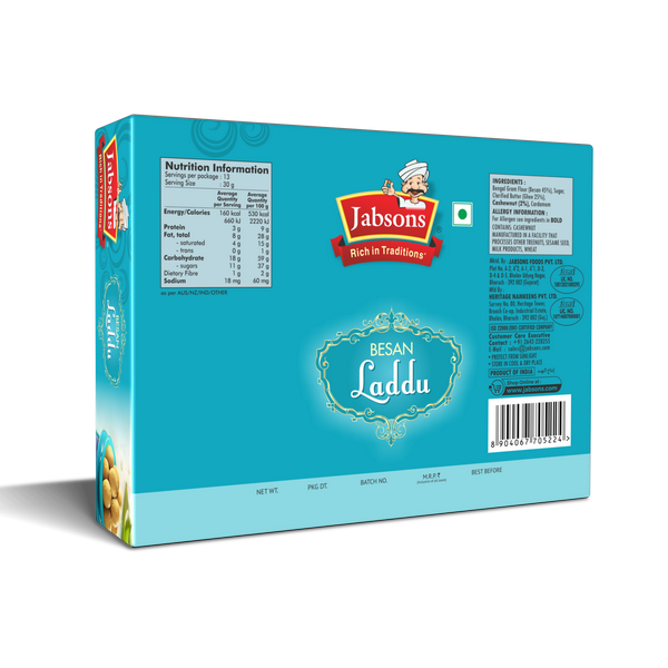 Jabsons Besan Laddu 400g