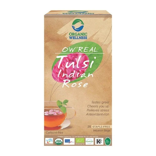 Organic Tulsi Rose Tea