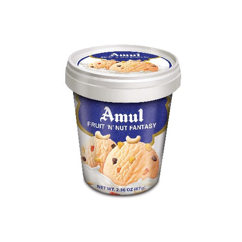 Amul Ice Cream Fruits & Nuts