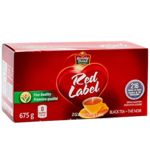 BB Red Label Tea Bags 216