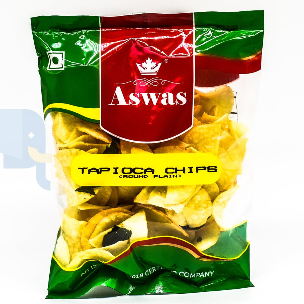 Aswas Plain Tapioca chips Roun