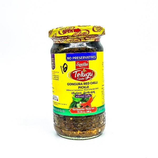 Telugu Gongura Chilli Pickle