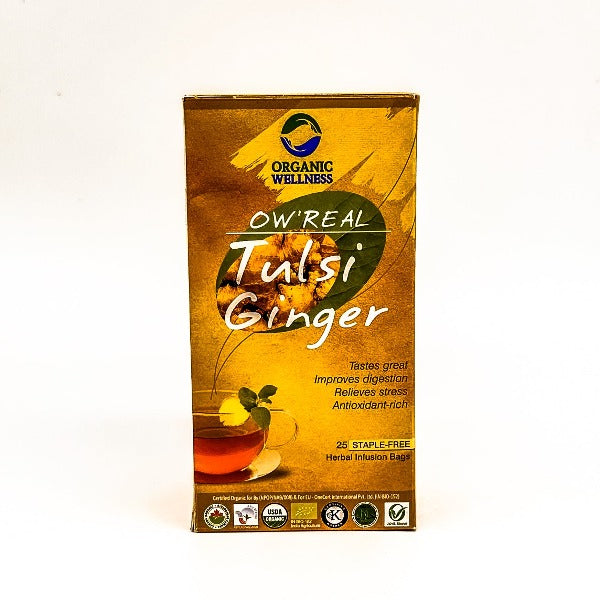 Organic Tulsi Ginger Tea