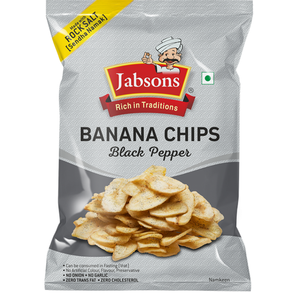 Jabson Banana Chips Black Pepe