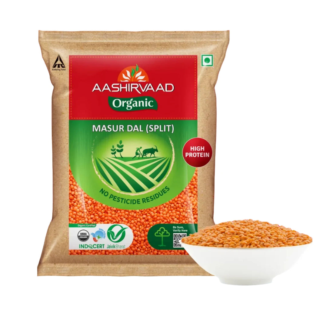 Aashirvaad Masoor Dal Organic