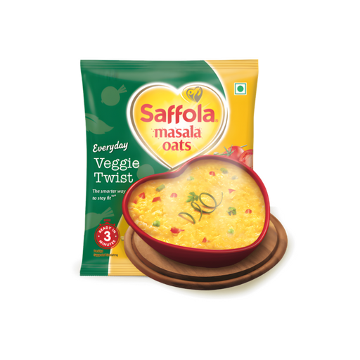 Saffola Veggie Twist Oats 38g