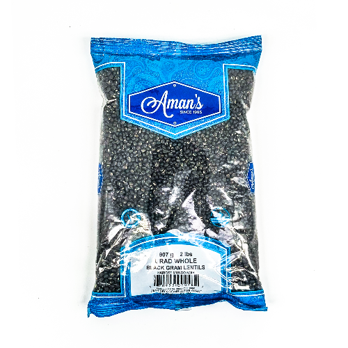 Aman's Urad Whole 2 LB