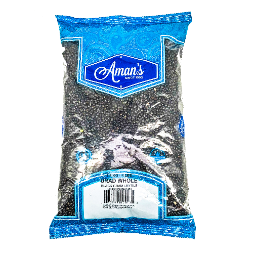 Aman's Urad Whole 4 LB