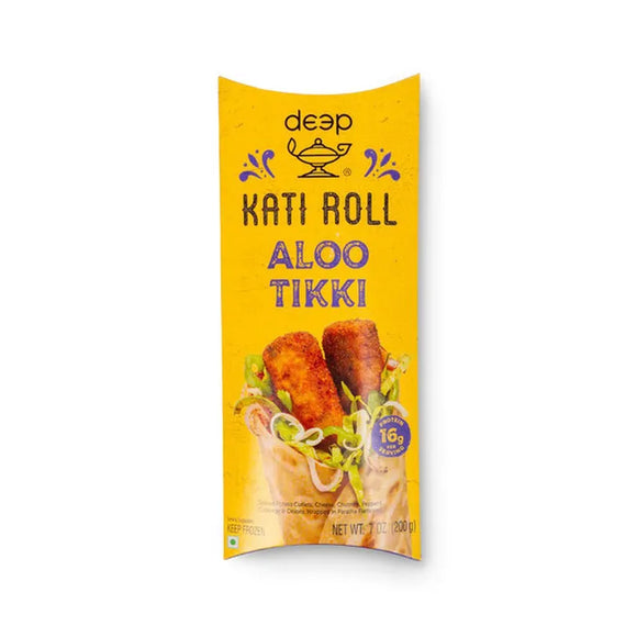 Deep Aloo Tikki Kati Roll